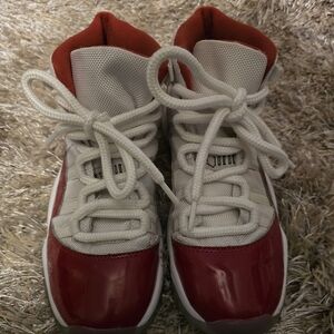 Jordan Kids Sneakers Red and White